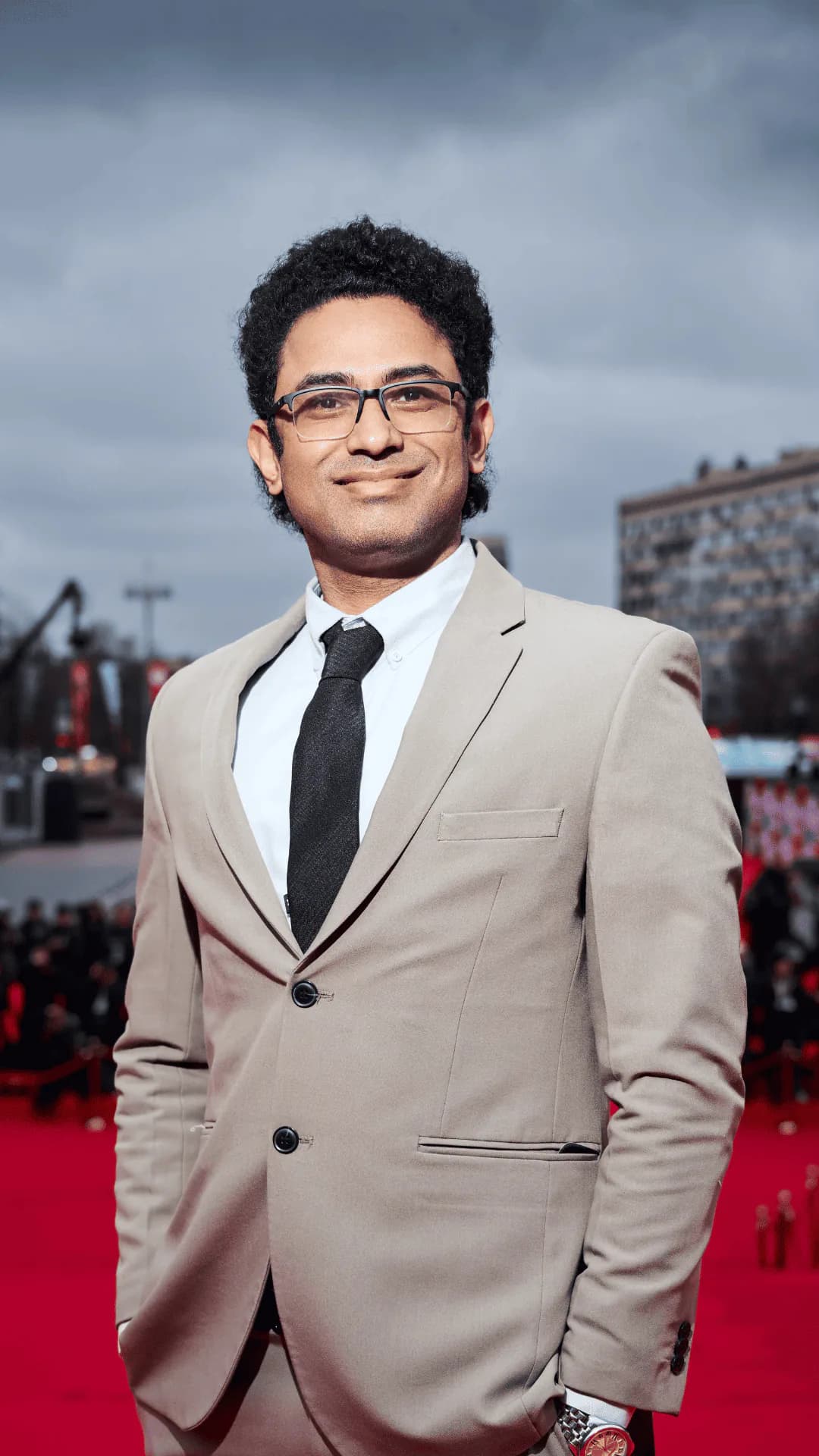 Nayeem Ahmed behind the camera